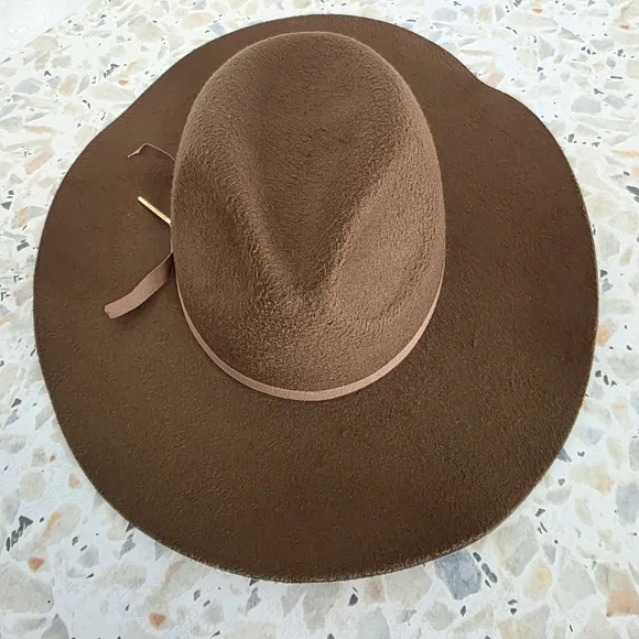 Abercrombie & Fitch Brown Wide Brim Hat - Picture 7 of 11